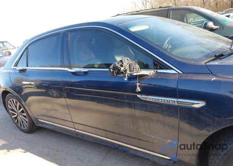 2017 Lincoln Continental Select z USA, uszkodzony, nr VIN 1LN6L9TP6H5628184